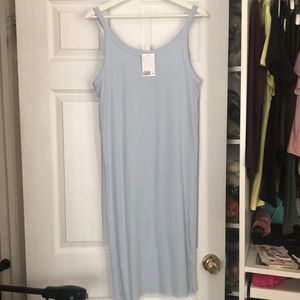 Baby blue tank dress